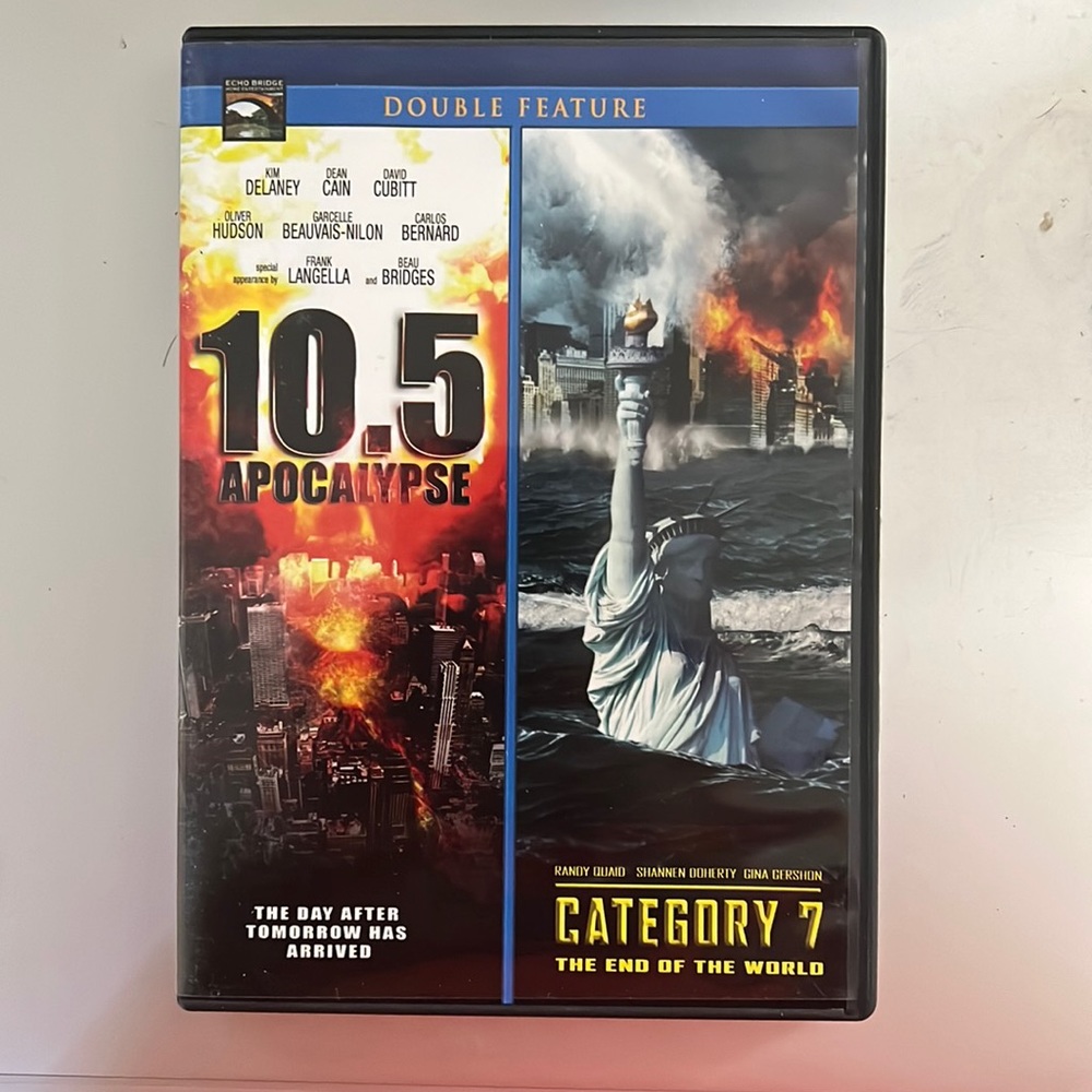 10.5 Apocalypse and Category 7 DVD